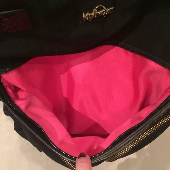 Kipling Camryn Laptop Satchel- Black - Picture 4 of 8